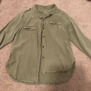 Button Up long sleeve (with button on sleeves)